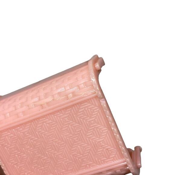 Renwal Plasco Toy Doll House Furniture Sink Hamper Table Clock Scale - Picture 2 of 9